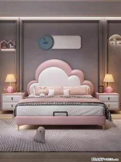 佛山大厂货，高质量仿真皮，实木床边，高密度海绵，带实木床板，全新包装，特价处理 - 凭祥28生活网 pingxiang.28life.com