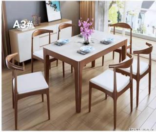 T08高级长方桌，胡桃色  1.35米带炉一桌四椅650元，现货11套。 - 凭祥28生活网 pingxiang.28life.com